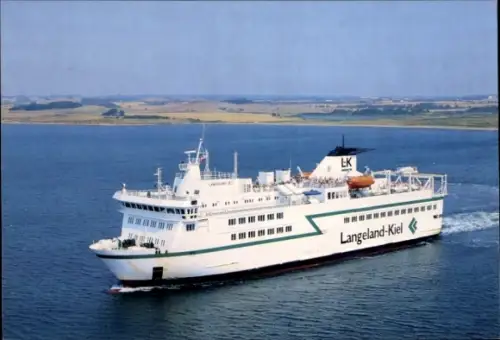 Ak Langeland III, Schiff, Fährlinie Kiel-Langeland