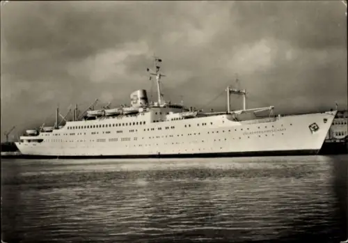 Ak FDGB Urlauberschiff, MS Völkerfreundschaft