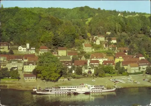 Ak Weiße Flotte Dresden, Motorschiff Oberelbe