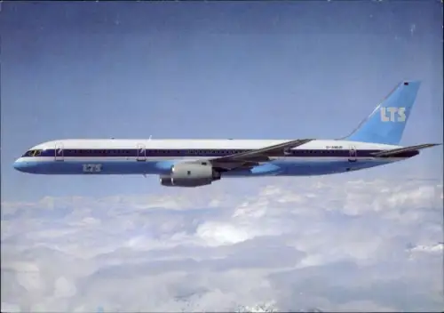 Ak Deutsches Passagierflugzeug, Boeing 757-200, LTS