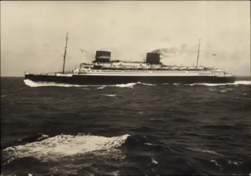 Ak Vierschrauben Turbinen Schnelldampfer Europa, NDL