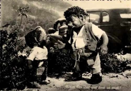 Ak Mecki der Igel, Nimm Dir Zeit und denk an mich, Igelkind, Auto