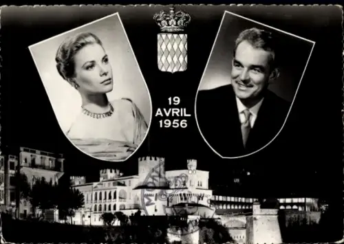 Maximum Ak Monaco, Prinz Rainier III. von Monaco, Schauspielerin Grace Kelly