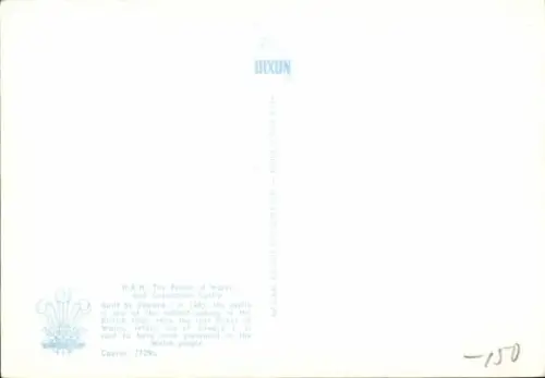 Ak Charles, Prince of Wales, Schloss Caernarvon