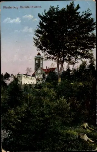 Ak Demitz Thumitz in Sachsen, Klosterberg
