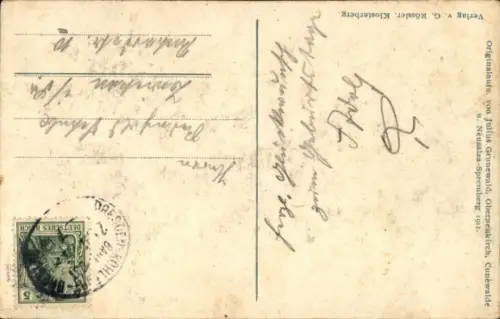 Ak Demitz Thumitz in Sachsen, Klosterberg