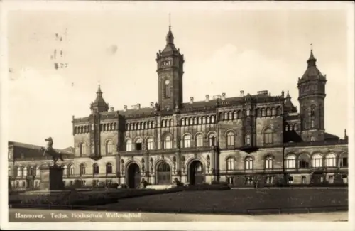 Ak Hannover in Niedersachsen, Technische Hochschule, Welfenschloss