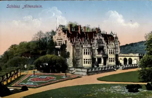 Ak Bad Liebenstein im Wartburgkreis, Blick auf Schloss Altenstein