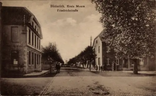 Ak Büderich Wesel am Niederrhein, Friedrichstraße