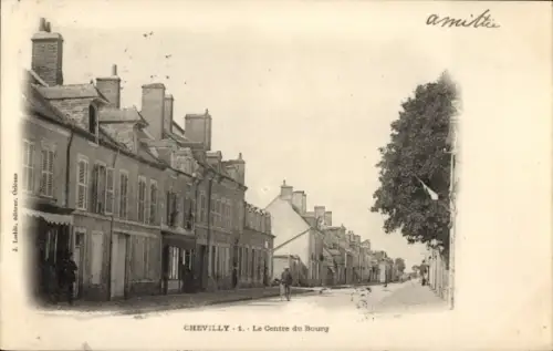 CPA Chevilly Loiret, Centre du Bourg