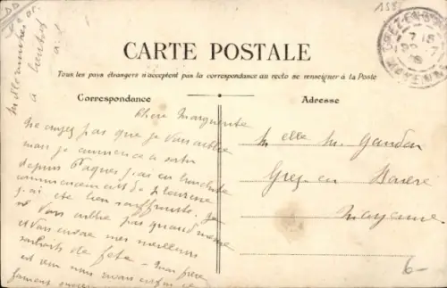 Ak Paris V, Rue Monge