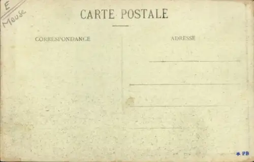 Ak Pagny sur Meuse Lothringen Meuse, Entree de la Route de Toul