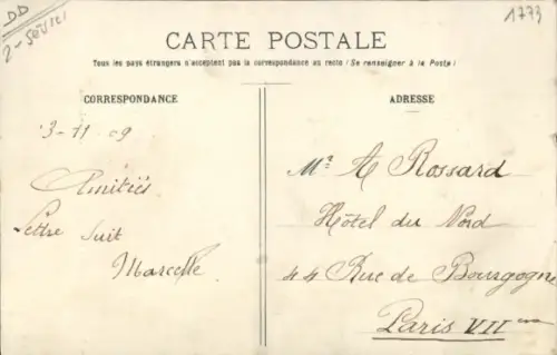 Ak Mothe St. Héraye Dex Sèvres, Grande Rue