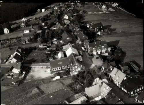 Foto Masserberg in Thüringen, Fliegeraufnahme