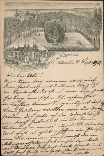 Litho Mühlhausen in Thüringen, Etablissement Waltersheim