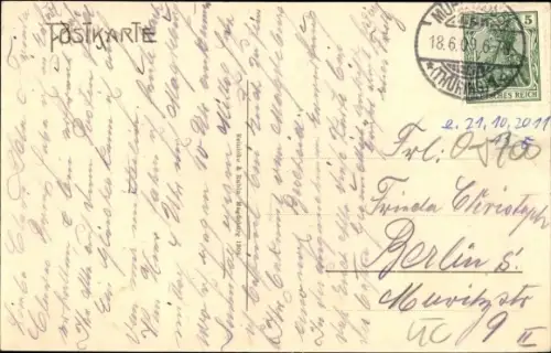 Ak Mühlhausen in Thüringen, Görmar Straße