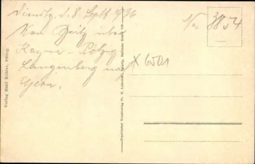 Ak Pölzig in Thüringen, Hauptstraße