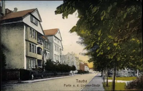 Ak Taucha in Nordsachsen, Lindner--Straße