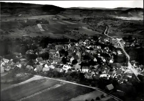 Ak Markt Einersheim in Unterfranken, Einersheim von oben