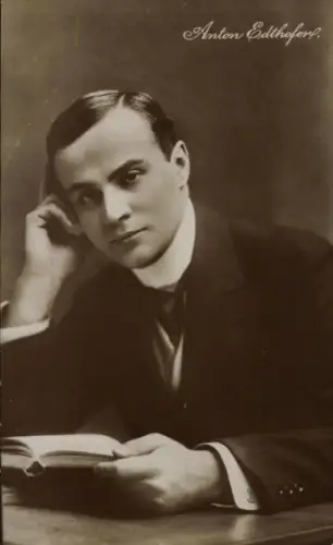 Foto Ak Schauspieler Anton Edthofer, Portrait