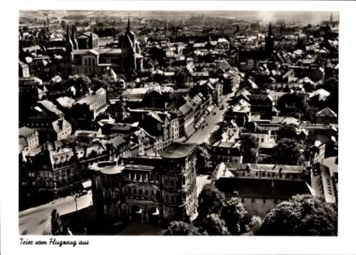 Ak Trier an der Mosel, Fliegeraufnahme