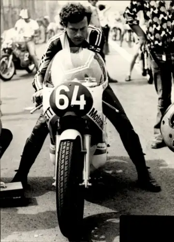 Foto Motorrennsport, Motorradrennfahrer, Kassner H., Motorrad