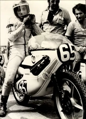 Foto Motorrennsport, Motorradrennfahrer, Pileri, Motorrad