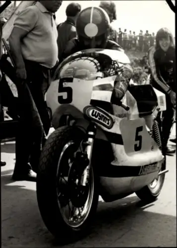 Foto Motorrennsport, Motorradrennfahrer Éric Offenstadt, Motorrad