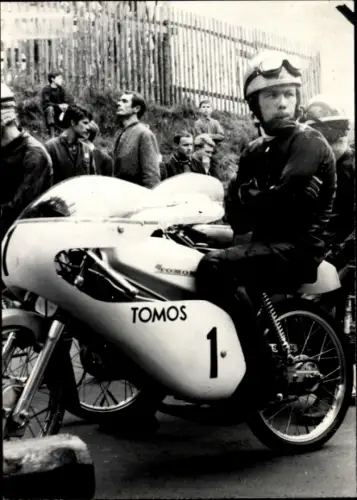 Foto Motorrennsport, Motorradrennfahrer Gilberto Parlotti