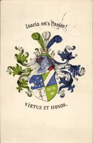 Studentika Ak München, Corps Isaria, Wappen