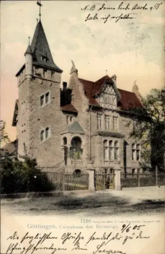 Studentika Ak Göttingen, Corps Brunsviga, Corpshaus