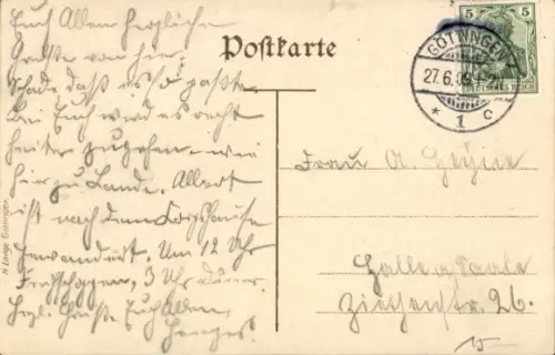 Studentika Ak Göttingen, Corps Brunsviga, Corpshaus