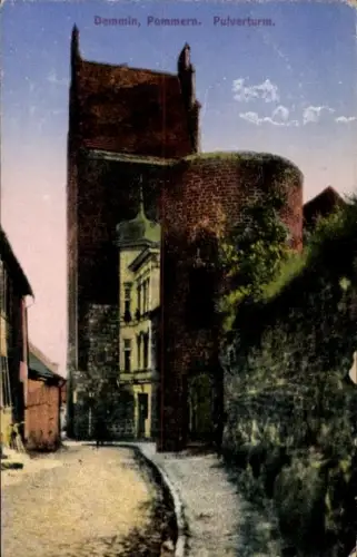 Ak Demmin in Vorpommern, Pulverturm