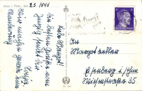 Ak Jena in Thüringen, Jenzig