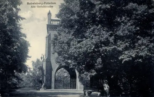 Ak Babelsberg Potsdam in Brandenburg, Alte Gerichtslaube