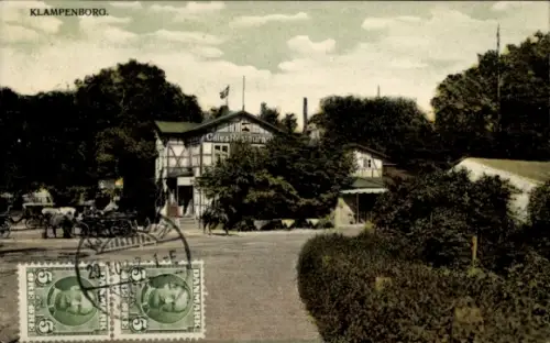 Ak Klampenborg Dänemark, Restaurant