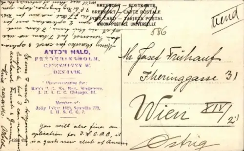 Ak Klampenborg Dänemark, Restaurant