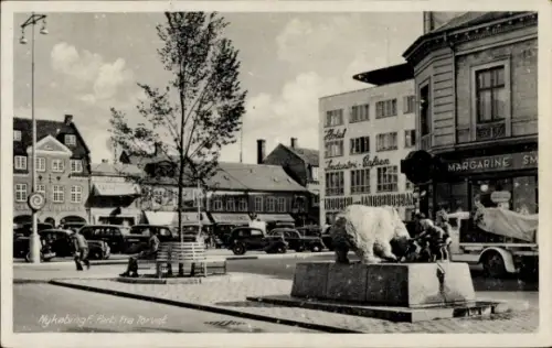 Ak Nyköbing Nykøbing Falster Dänemark, Torvet, Geschäfte