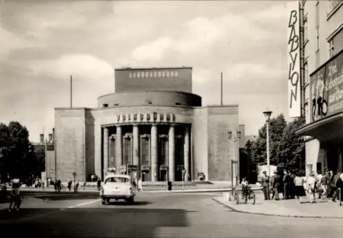Ak Berlin Mitte, Volksbühne, Babylon Kino