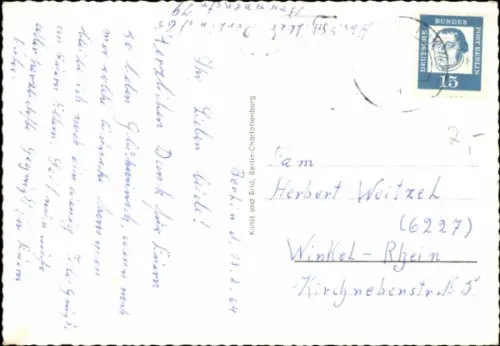 Ak Berlin, Mauer am Potsdamer Platz