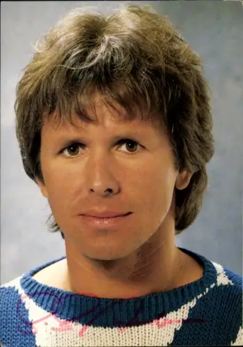 Autogrammkarte Sänger G. G. Anderson, Portrait, Autogramm