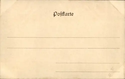 Ak Kaiserliche Yacht Iduna, Segelschiff