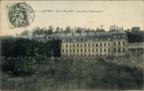 Ak Sèvres Hauts de Seine, Ecole Normale, Ancienne Manufacture