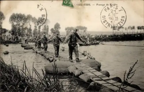 CPA Le Vaudreuil Eure, Passage de Rivière
