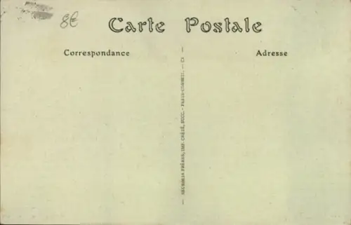 Ak Broglie Eure, Kirchturm, Häuser, Flusspartie