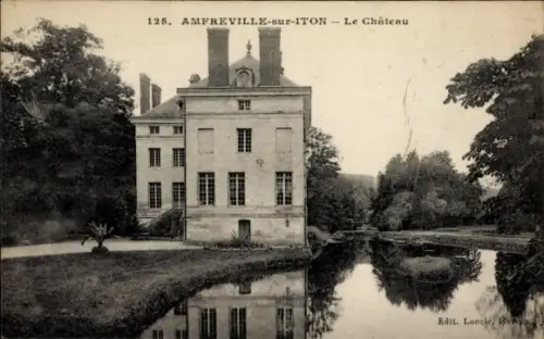 Ak Amfreville sur Iton Eure, Le Chateau