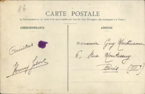 Ak Breuilpont Eure, Eine Villa,  hübsches Gebäude, Bäume, 