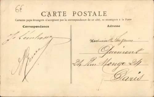 Ak Gisors Eure, Ruinen, Tour du Gouverneur, Kirche, r Ort