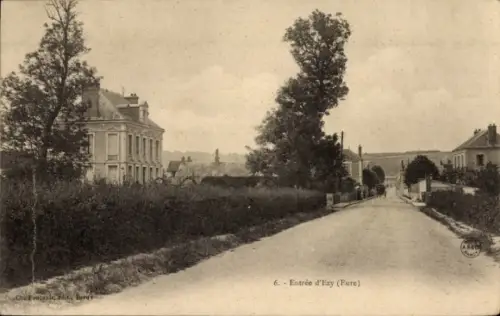 CPA Ezy Eure, vue du rue
