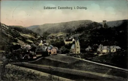 Ak Tautenburg in Thüringen, Totale